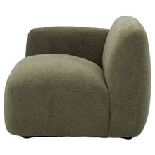 Forest Green Moab Left Corner Lounge Chair